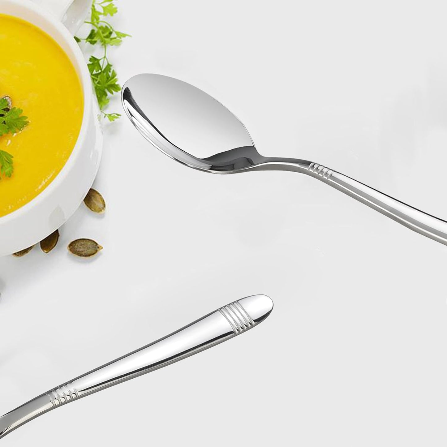 Begale 60-Piece Flatware Set, Stainless Steel, Service for 12