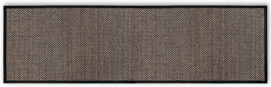 Artoid Mode Washable Non Skid Kitchen Rugs and Mats Doormat, Absorbent Door Mat Rugs for Kitchen Floor Front of Sink Hallway Black 17x60 Inch