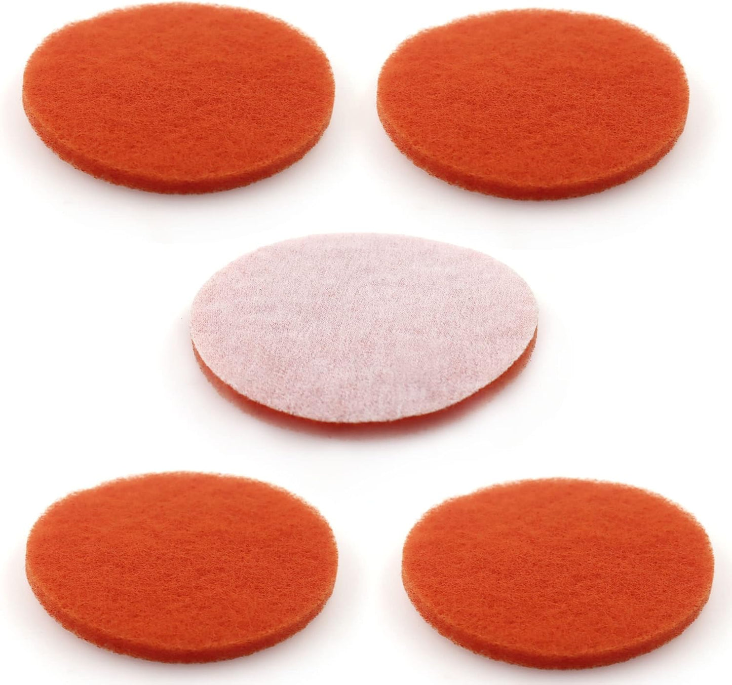 Heavy Duty Scour Pads, Non-Scratch Scrub Sponges, ULIFESTAR 5PCS Dish Scrubber Scouring Pads, Dual-Sided Reusable Household Scrub Pads for Dishes,Dish Cleaning Tool,Kitchen Scrubbers & Metal Grills