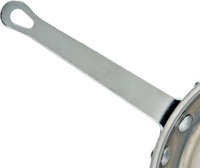 Winco Commercial-Grade Aluminium Fry Pan/Skillet, Mirror Finish, 8"