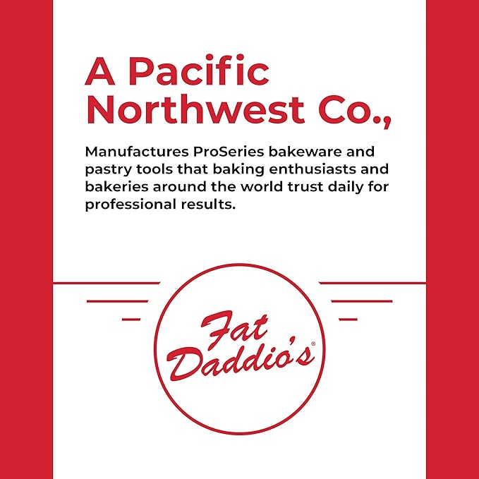 Fat Daddio's PSQ-663 Anodized Aluminum Square Cake Pan, 6 x 3 Inch