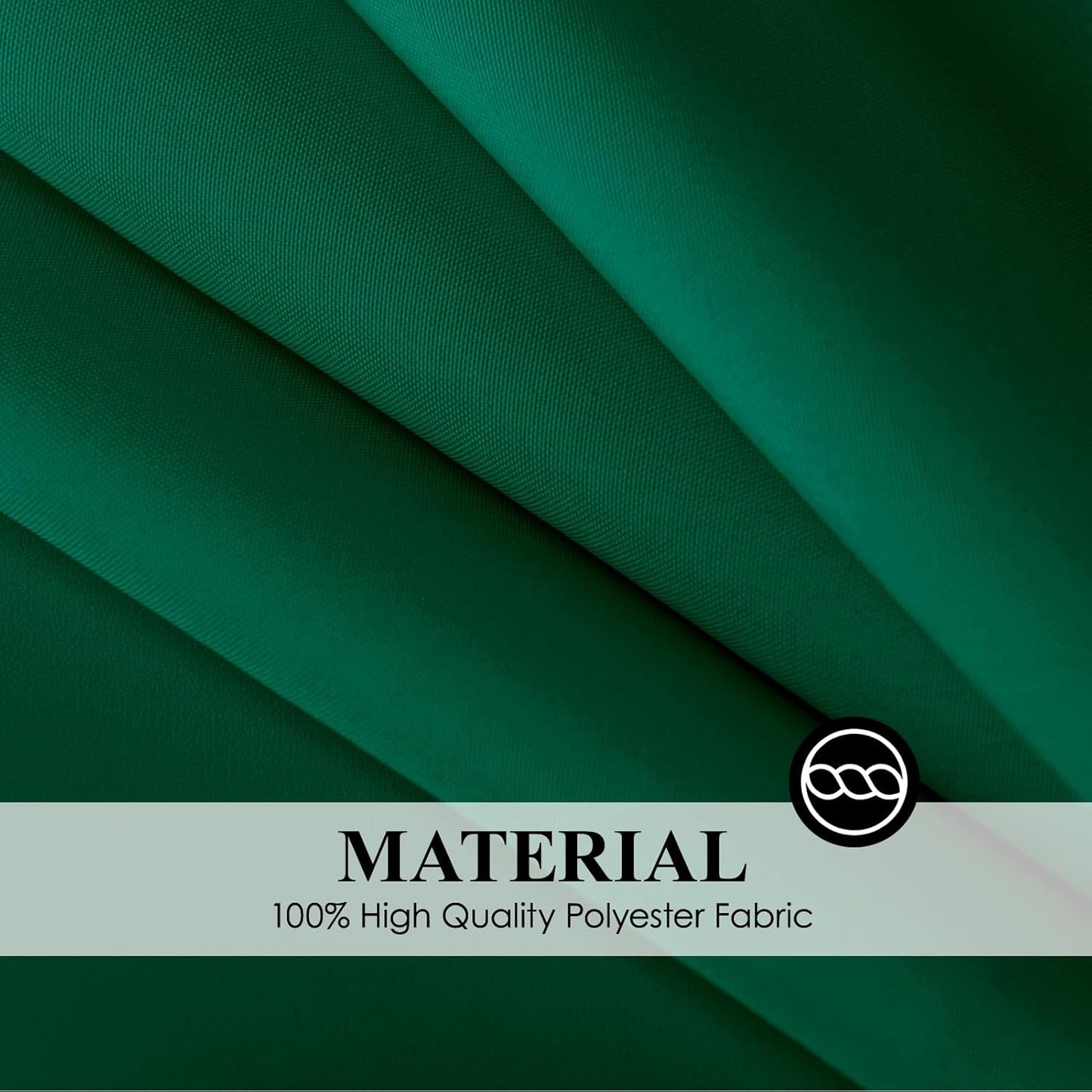Rectangle Tablecloths 60x120 Inch 6 Pack Dark Green Tablecloth Washable Decorative Linen Polyester Table Cloths for Dining Table Banquets Buffet Parties and Wedding