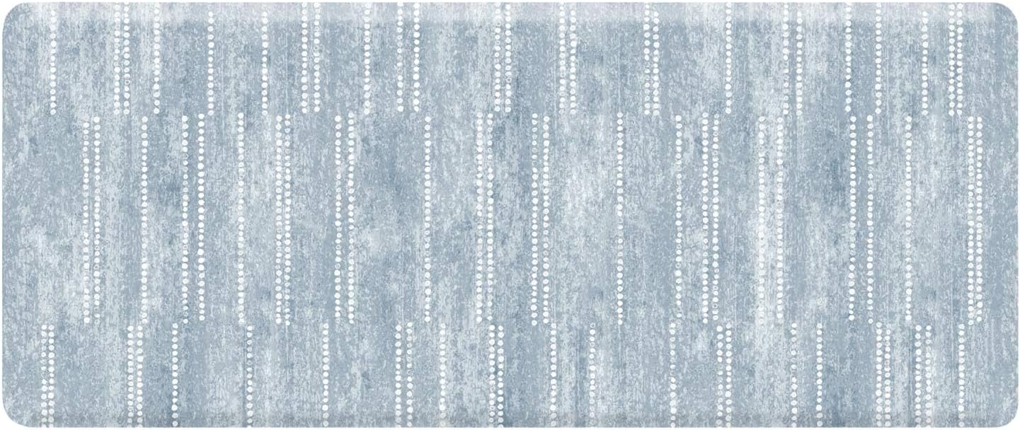 House of Noa Nama Standing Mat – Anti-Fatigue Cushioned Kitchen Mats for Floor | Ergonomic Bounce-Back Foam Kitchen Mats | Anti-Fatigue Mats for Kitchen & Standing | Aspen Dusk | 30"x72"
