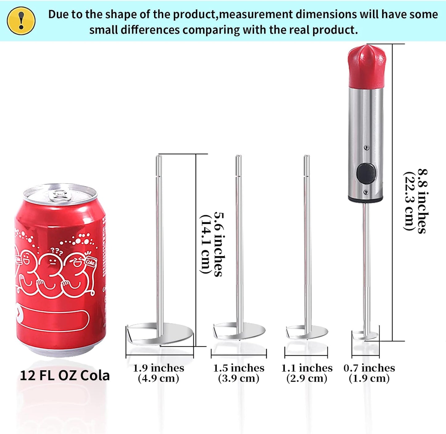 Newness Vegetable Corer, [Multi-Purpose, Sharp Blade] Veggie Corer Drill Fruit Corer with Ergonomic Anti-Slip Handle, 4 Sizes Veggie Drill for Coring and Hollowing out Zucchini, Potatoes, Carrot