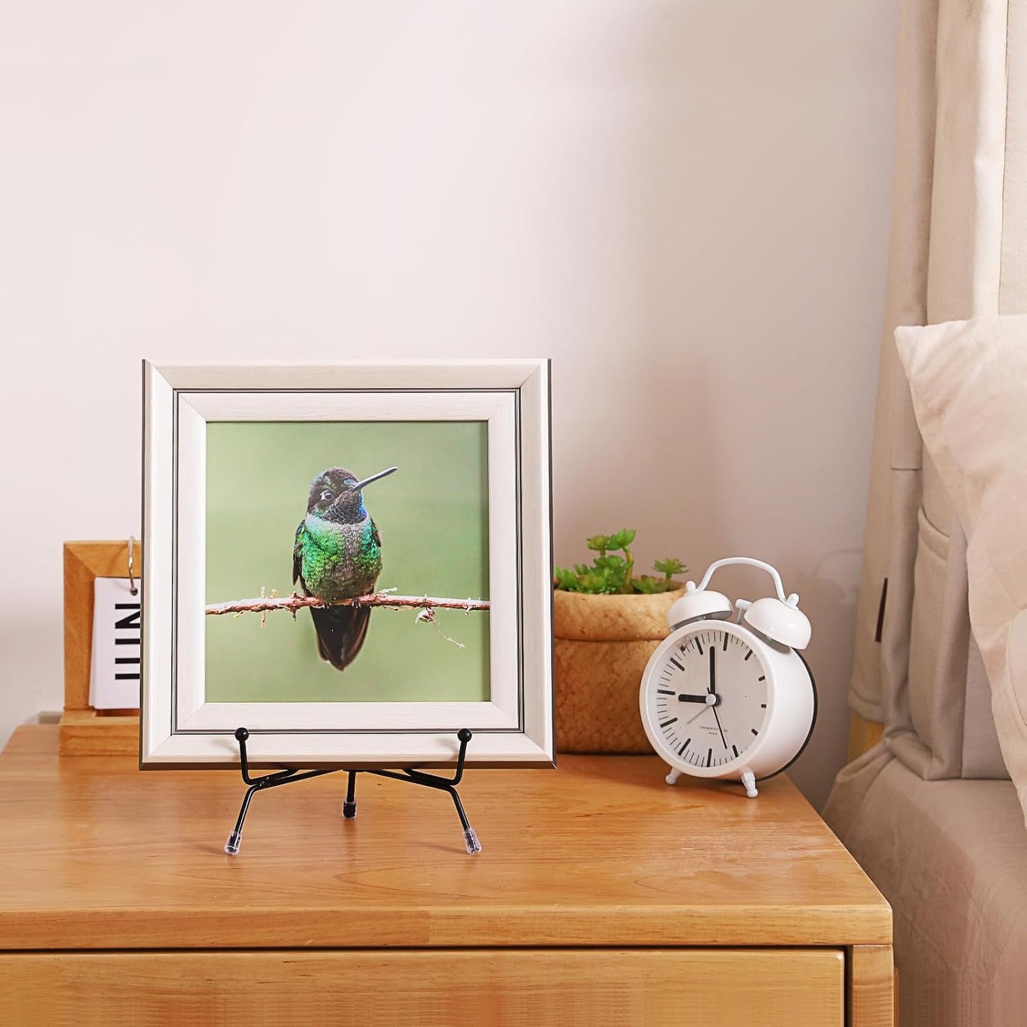 10 Pack Upgraded Plate Display Stands, 4 6 8 Inch Anti-Slip Iron Plate Holder, Compatible 3 to 12 Inch Decorative Plates, Photo Holder Stands, Book Display Stands and Artworks