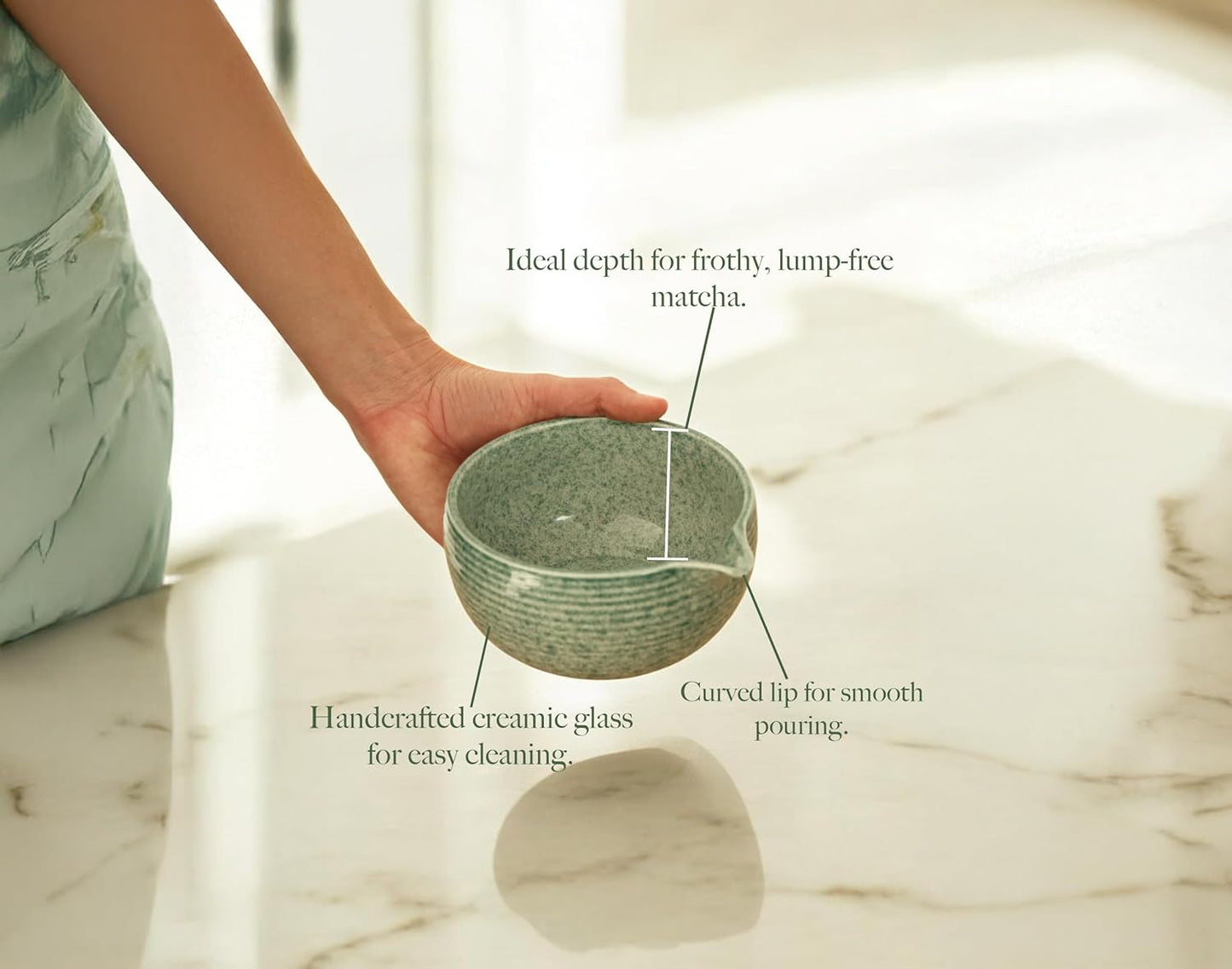 Whisk Set – 6-Piece Matcha Bowl & Bamboo Whisk Kit with Bowl, Scoop, Sifter, Ceramic Chasen Holder & Premium Gift Box | Cute Japanese Matcha Ceremony Tea Set for Making Breakfast & Latte