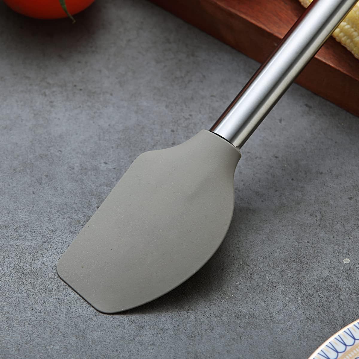 Berglander Spatulas Non-stick Silicone Flexible Scrapers Baking Mixing Tool, Baking Tools, Heat Resistant, Dishwasher Safe, Easy to Clean