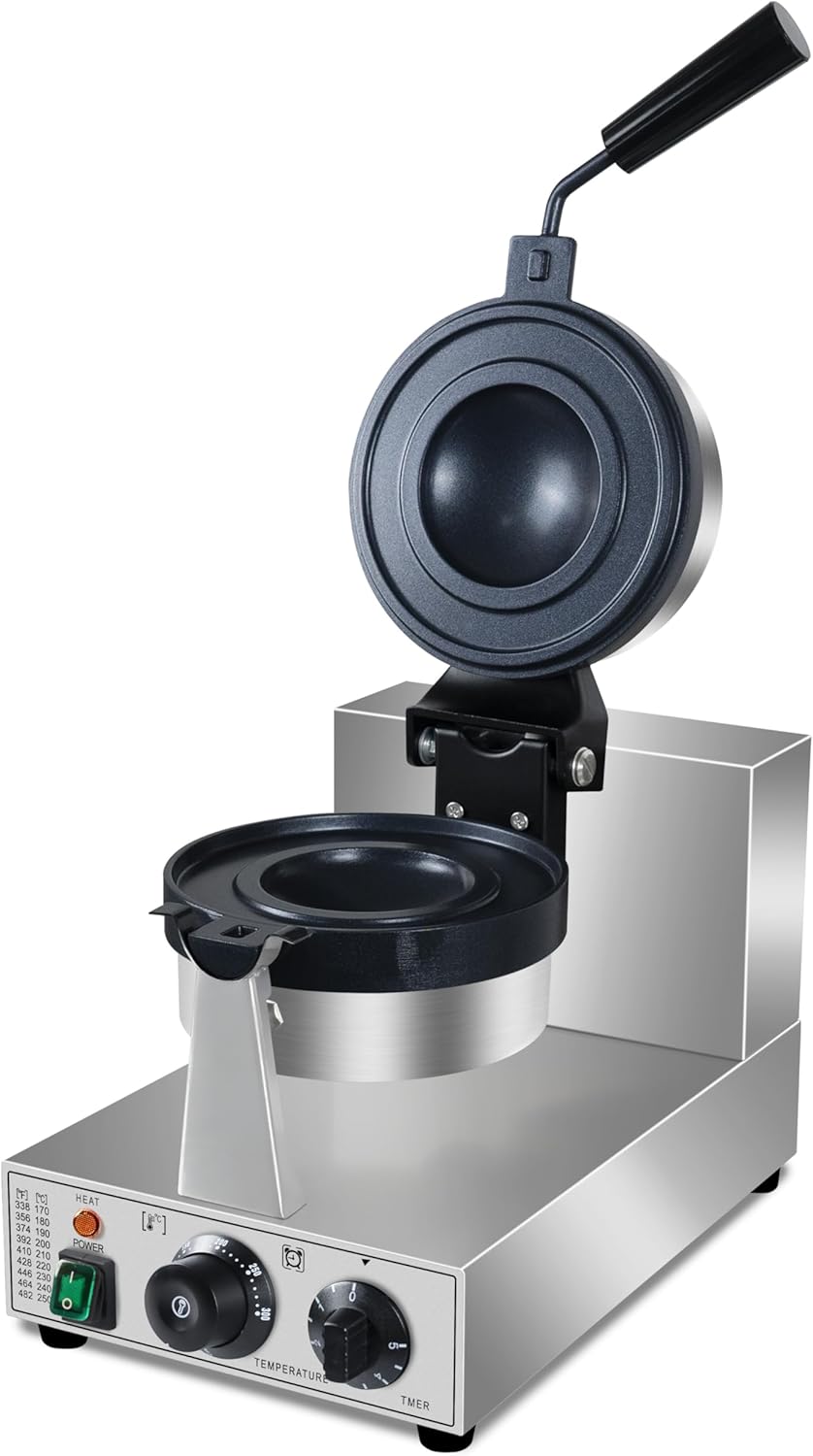 Ice Cream UFO Burger Maker, Electric Burger Waffle Maker, rotary Hamburger sandwich machine Non-stick Panini press waffle machine 110V Gelato Panini Press machine for Home Kitchen Use Breakfast