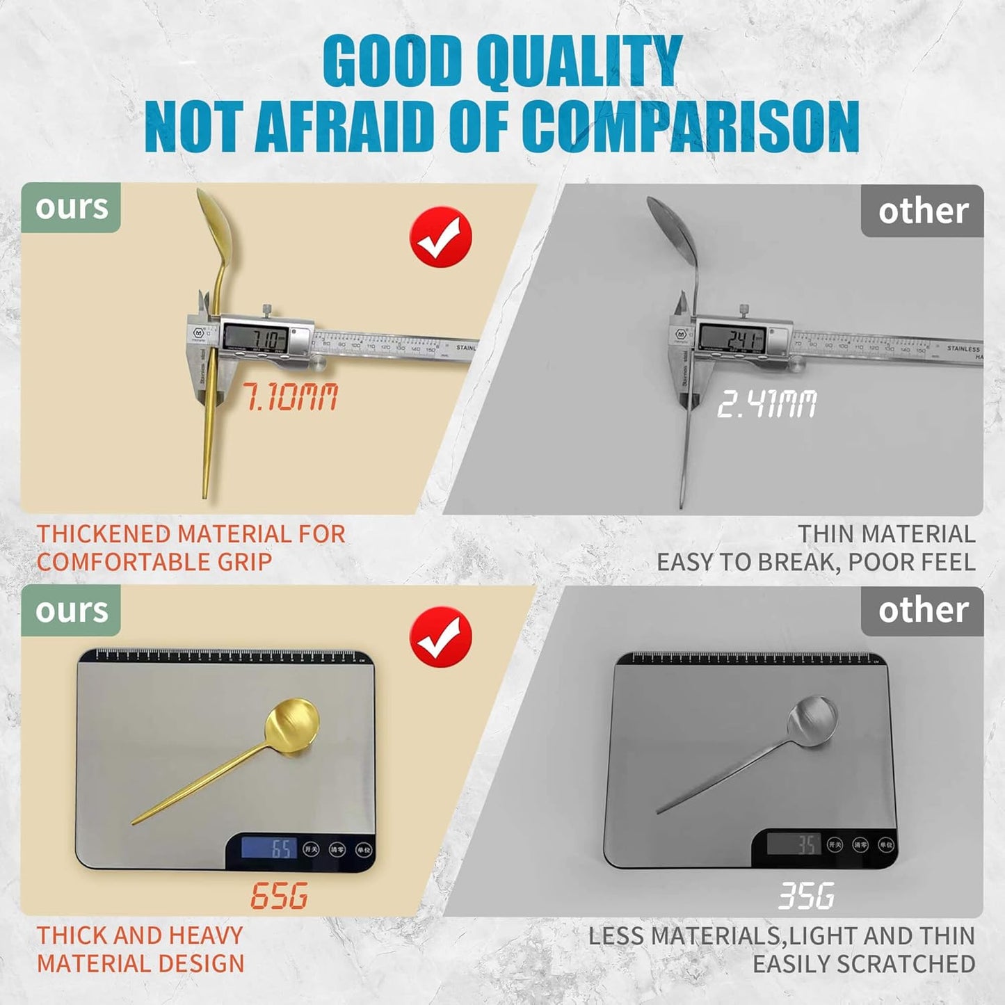 Lemeya Matte Silverware Set for 4,Modern Stainless Steel Brushed Cutlery Set,20-Pieces Heavy Duty Flatware Set,Knives Spoons and Forks Set Utensils Set, Satin Finish, Dishwasher Safe