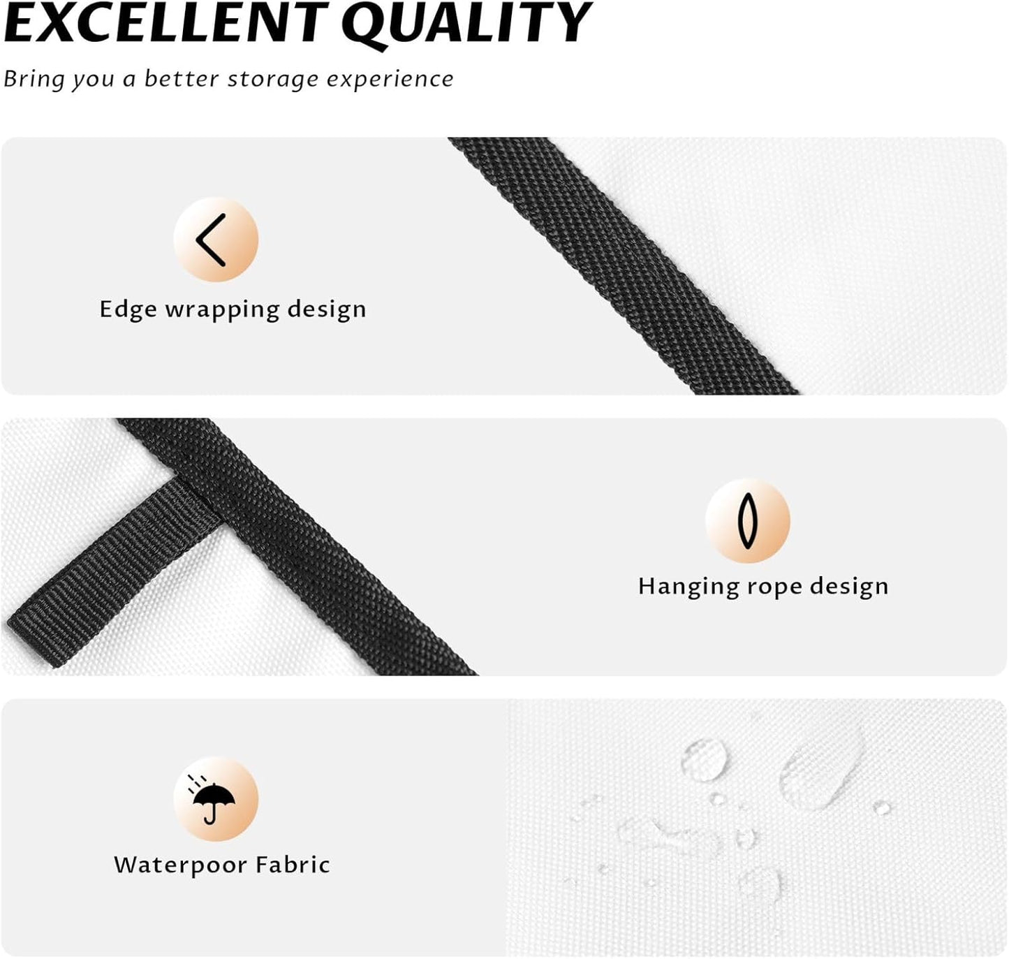 Toaster Cover 4 Slice Winter Snowflake Christmas Blue Ball Kitchen Small Appliance Covers with Pockets Dust and Fingerprint Protection