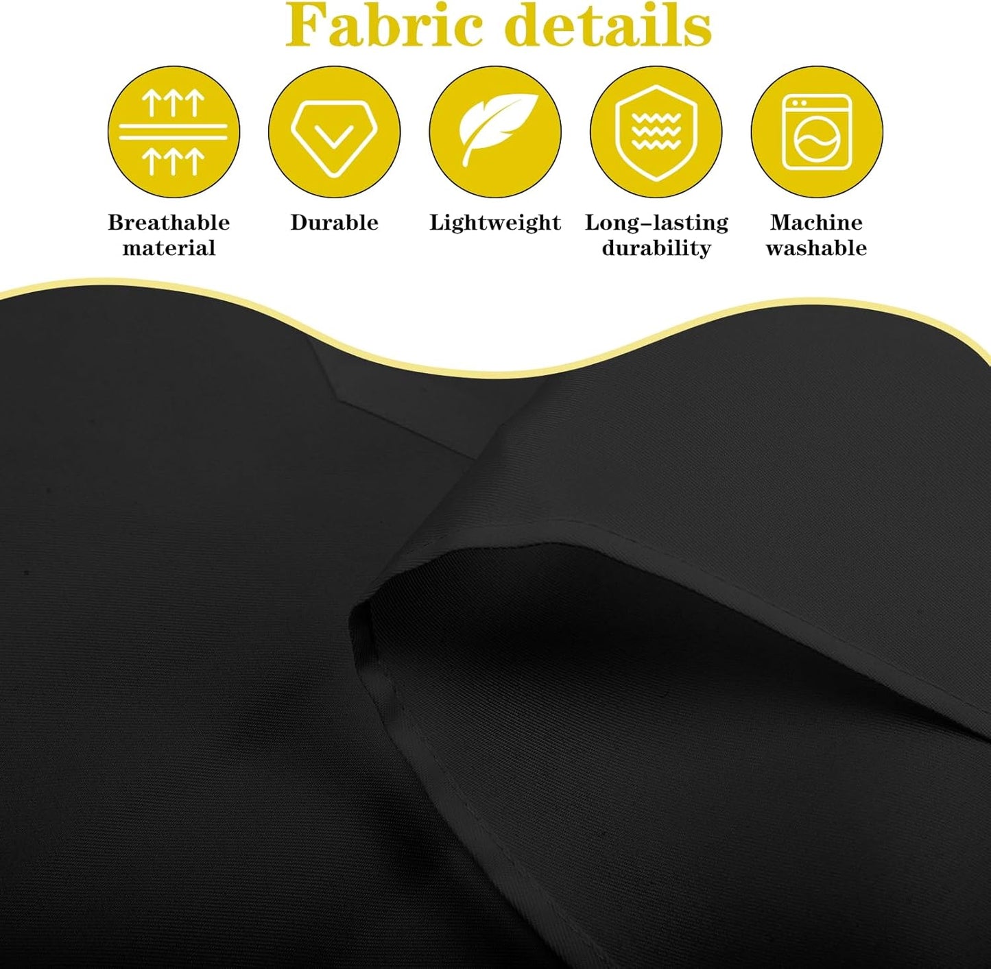 12 Pack Black Bib Apron,Unisex Bib Aprons Bulk,Chef Apron without Pockets,Washable Kitchen Aprons for Women Men Kitchen Cooking, Crafting Painting, BBQ(Black)