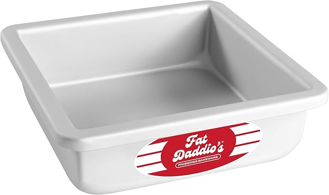Fat Daddio's Anodized Aluminum Square Cake Pans