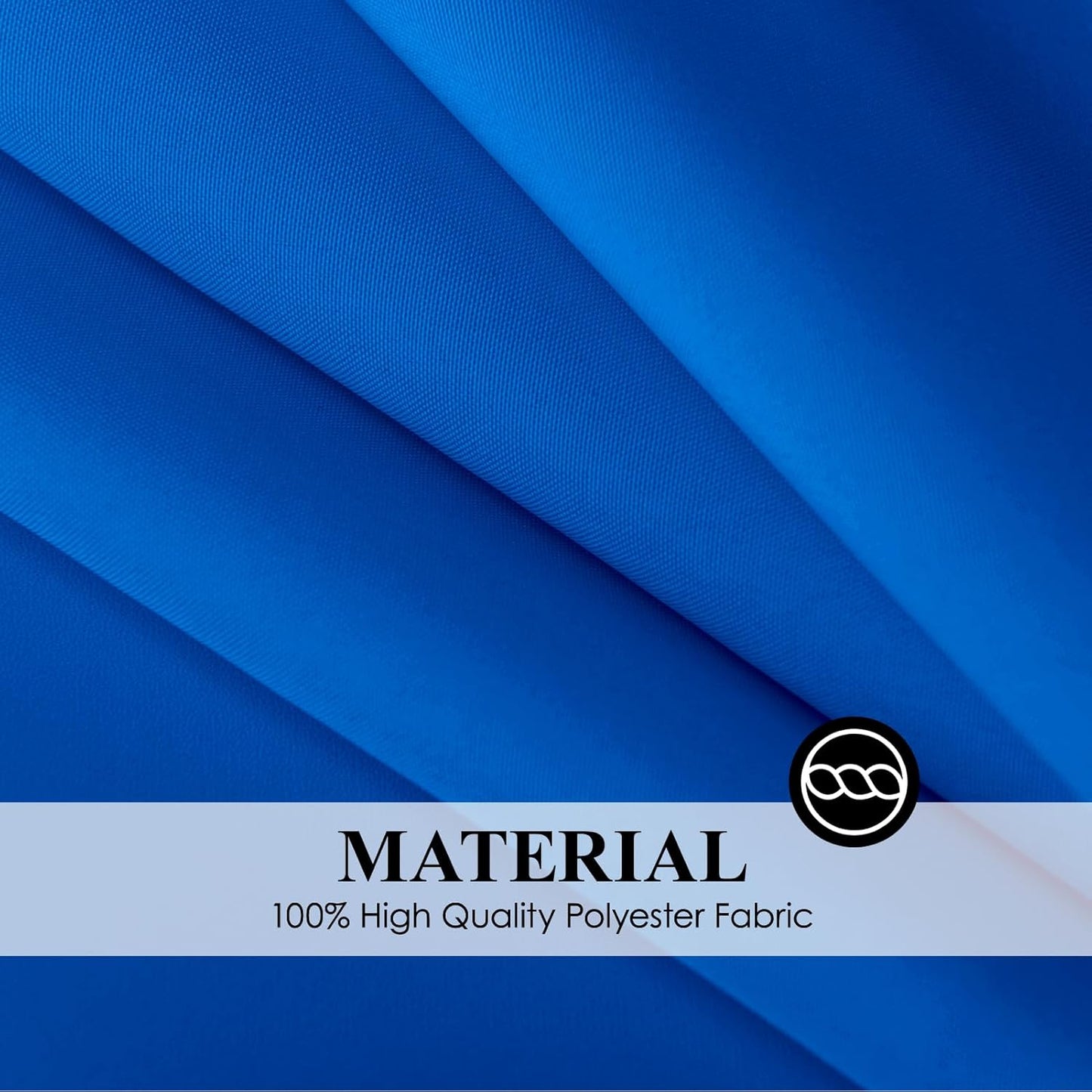 Rectangle Tablecloths 90x132 Inch 6 Pack Royal Blue Tablecloth Washable Decorative Linen Polyester Table Cloths for Dining Table Banquets Buffet Parties and Wedding