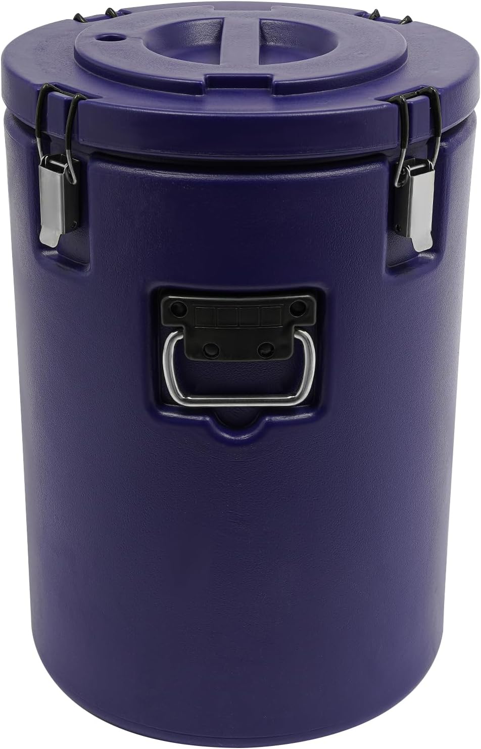DYNAMI Large Insulated Food Container, Portable Commercial Food Warmer Insulated Soup Container Cold Hot Box for Catering,Stainless Steel Inner Liner, Sealed and Leak-proof (Blue, 9.3 Gal)