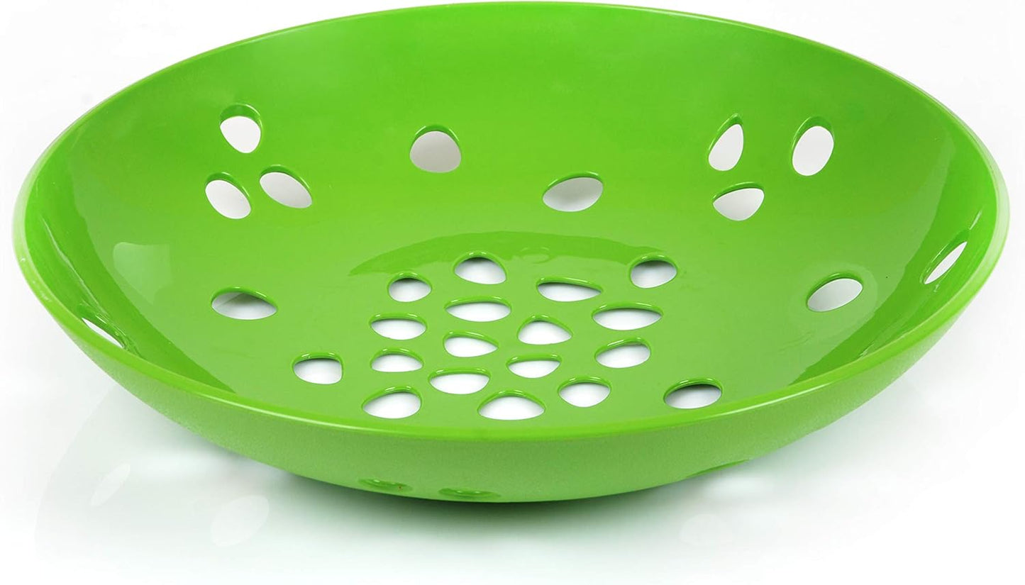 Mintra Home Curly Collection (Fruit Tray 1pk, Green)