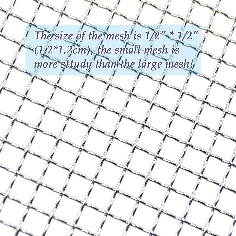 Cooling Rack with Legs Dia 7" Round Stainless Steel Cross Wire Barbecue Carbon Baking Net Grill Pan Grate for Instant Pot/Pressure Cooker/Oven (180mm/7)