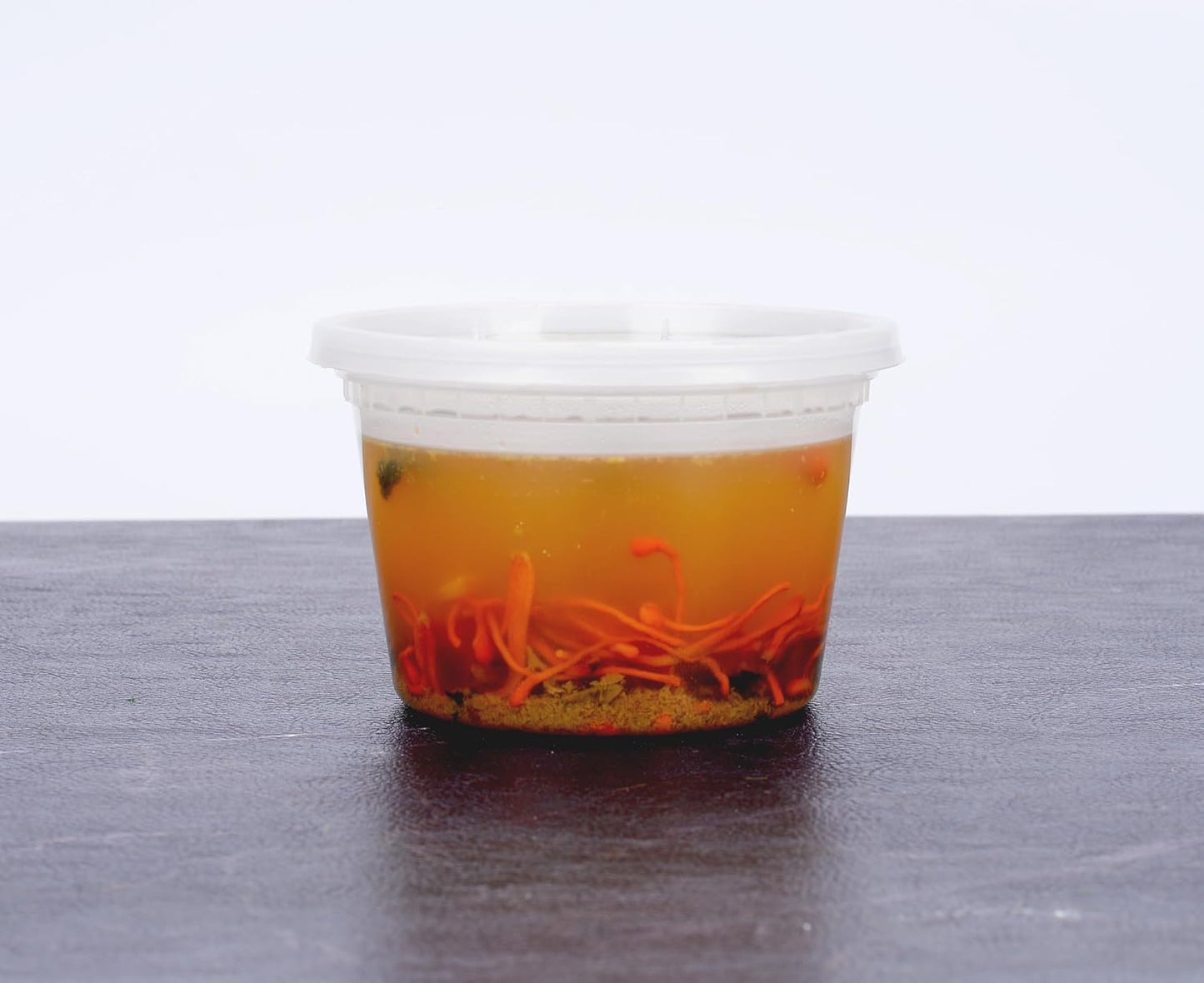 EDI [16 OZ, 25 Sets] Plastic Deli Food Storage Containers with Airtight Lids | Microwave-, Freezer-, Dishwasher-Safe | BPA Free | Heavy-Duty | Meal Prep | Leakproof | Recyclable