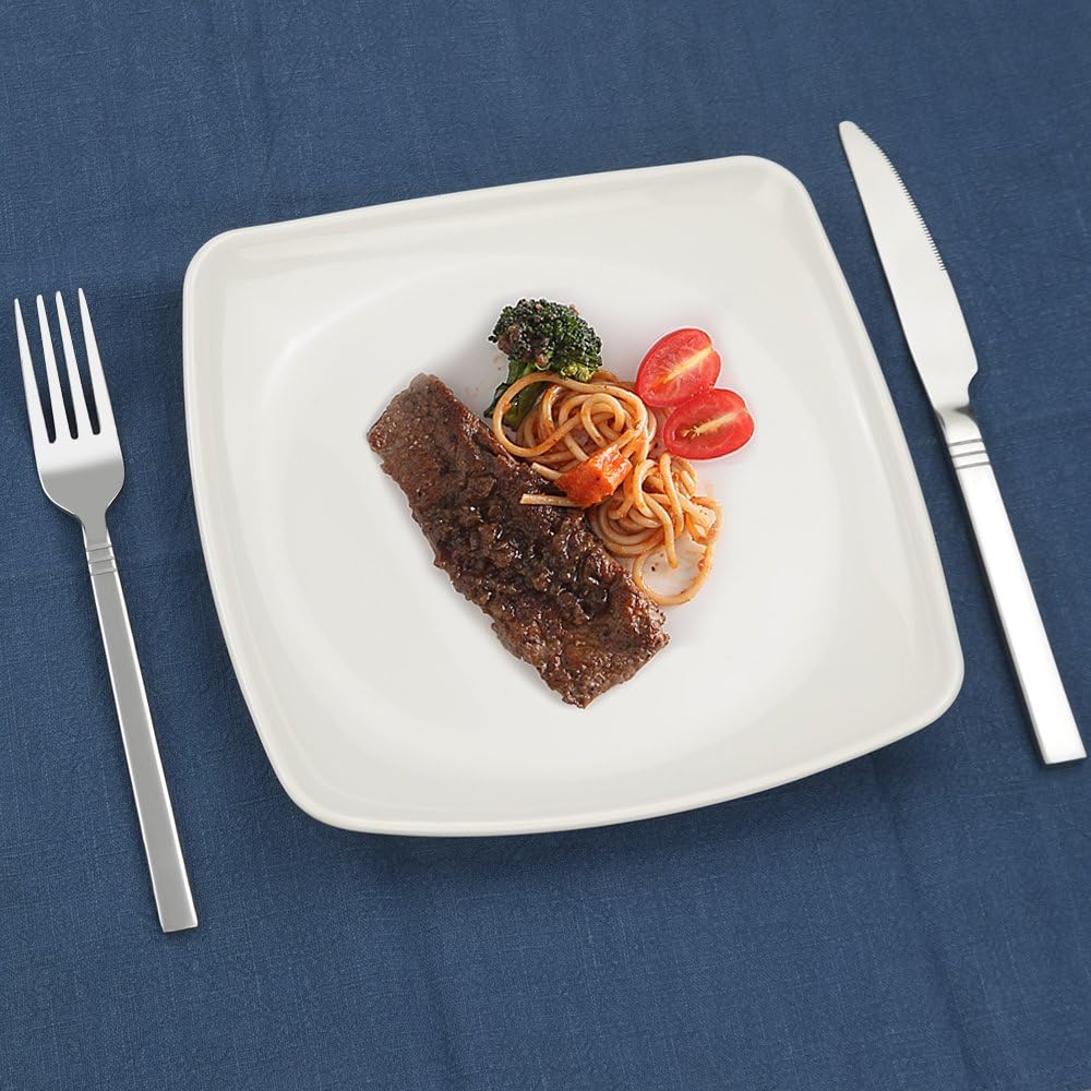 Fiaze 40-Piece Flatware Set, Stainless Steel, Service for 8