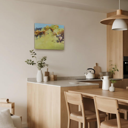 Gloliv Canvas Wall Art – Abstract Wall Decor Painting, Artist-Authorized Reproduction Canvas Prints, Modern Wall Art Decor for Living Room, Bedroom, or Office 16"X12"