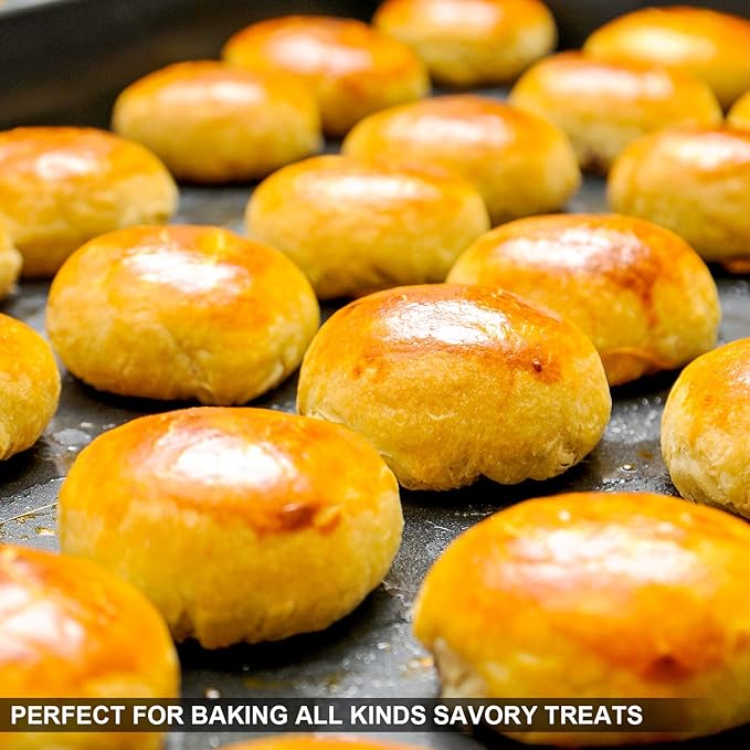 Small Baking Sheets for Oven, Shinsin Nonstick Cookie Pans Set of 3, 8 inch Carbon Steel Cookie Sheet Pans Professional Mini Baking Replacement Trays for Toaster Oven, Easy Clean, Dishwasher Safe