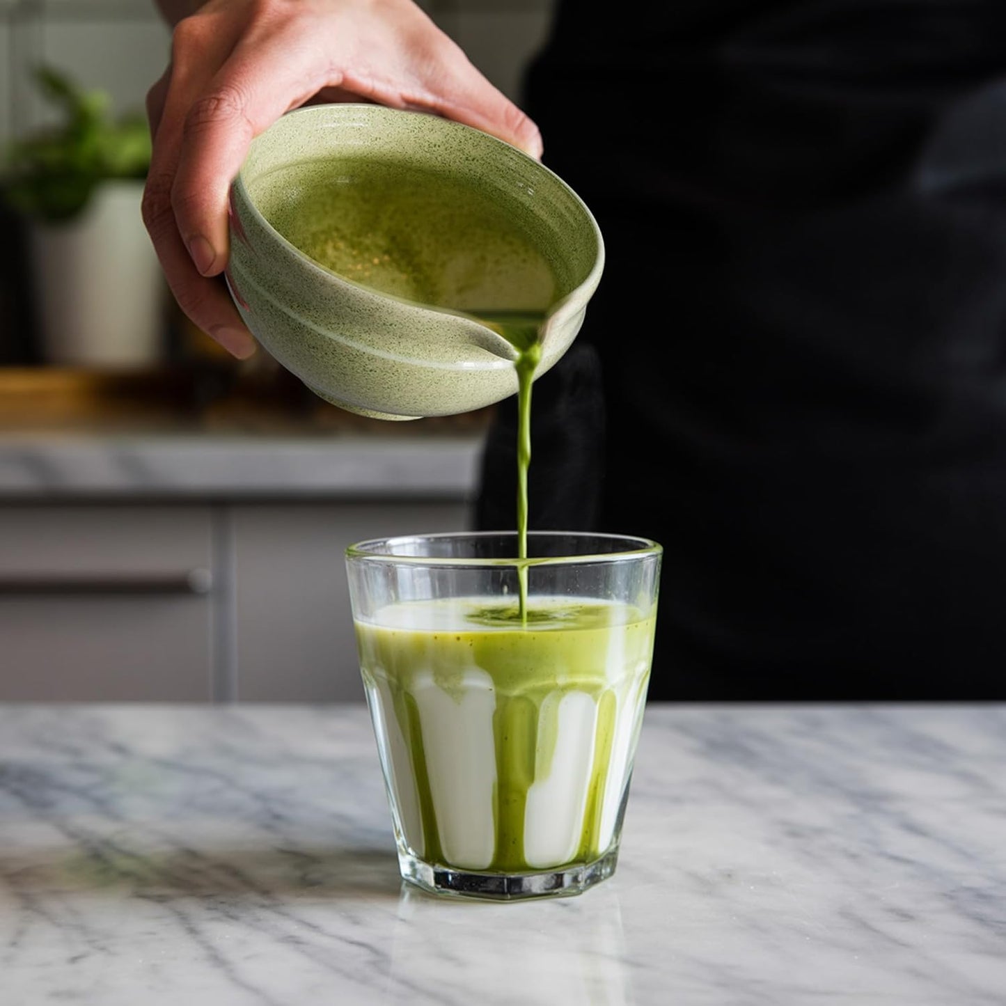 Matcha Whisk Set, Perfect Matcha Kit for Matcha Lovers Includes Ceramic Bowl, Bamboo Whisk, Holder, Scoop, Sifter & Cloth - 7 Pcs Matcha Kit