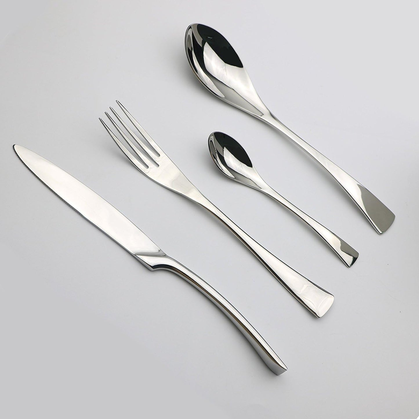20-Piece 18/10 Stainless Steel Flatware Set, Service for 4