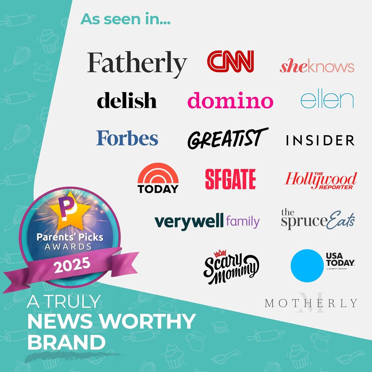 Tovla Jr. Kid Safe Knife Set for Real Cooking | 3-Piece Toddler Kitchen Knives | Montessori & STEM Cooking Tools Ages 4–12 | BPA-Free, Dishwasher-Safe | Christmas, Birthday & Stocking Stuffer Gift