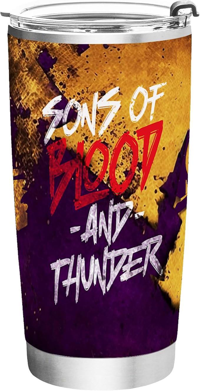 BBGreek Omega Psi Phi Fraternity Paraphernalia - Official Vendor - 20 oz Stainless Steel Insulated Sublimation Tumbler - SOBAT