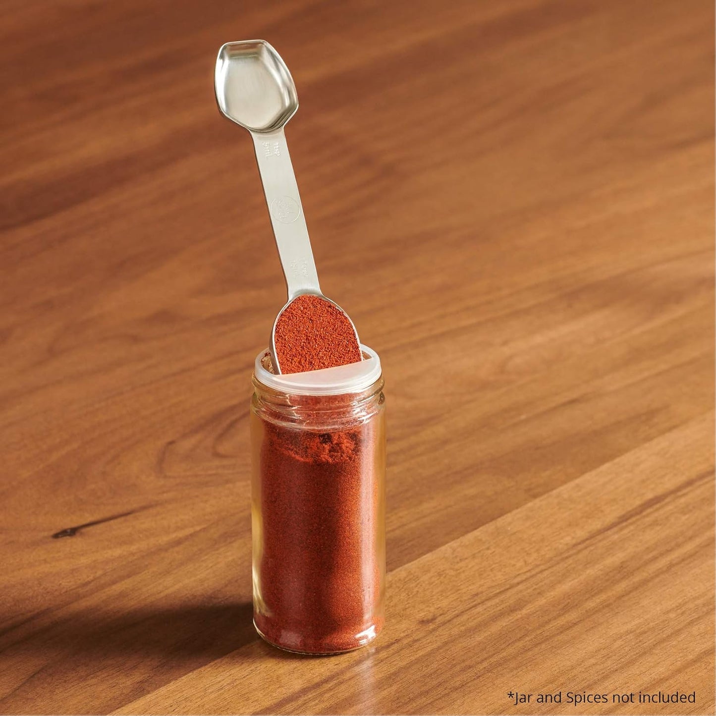 AllSpice Stainless Steel Double Sided Measuring Spoon Set