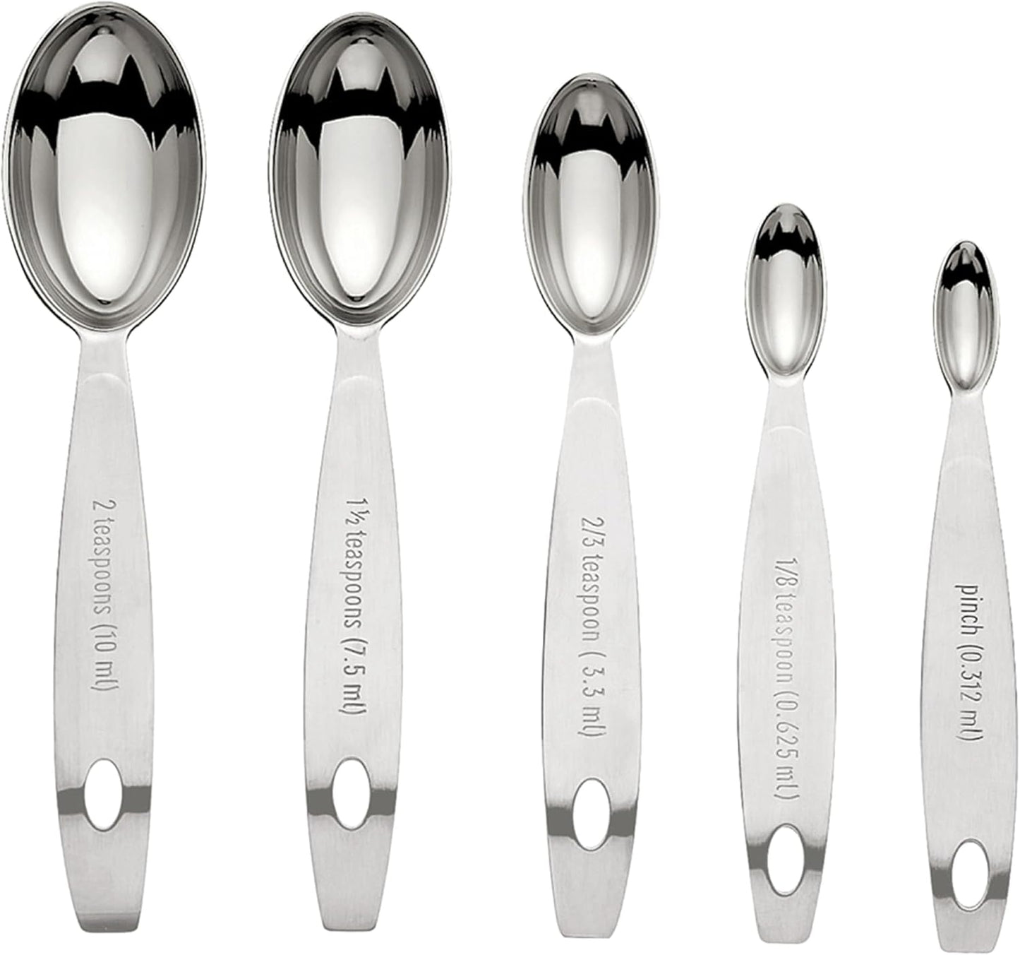 CUISIPRO Odd-Size Measuring Spoon SS 5pc Set