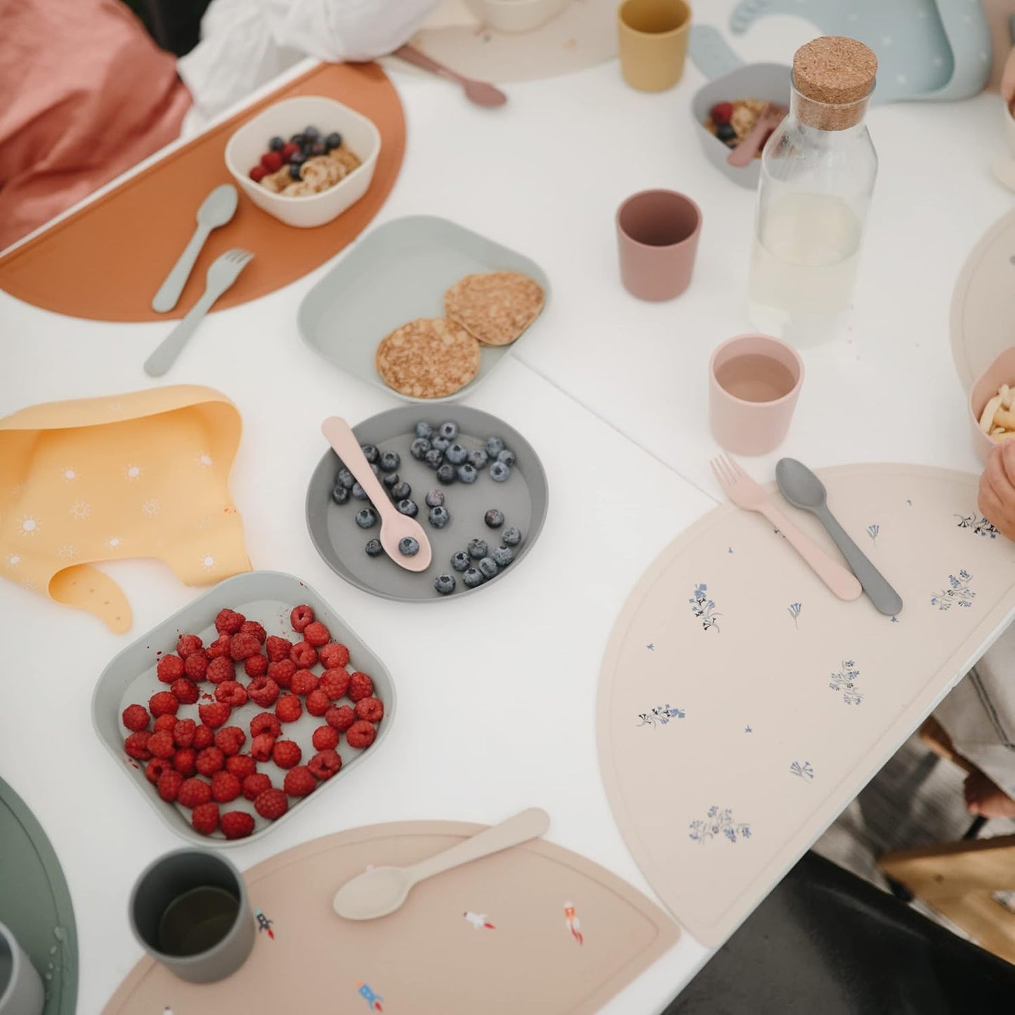 mushie Dinnerware Cups For Kids | Made in Denmark, Set of 2 (Vanilla)