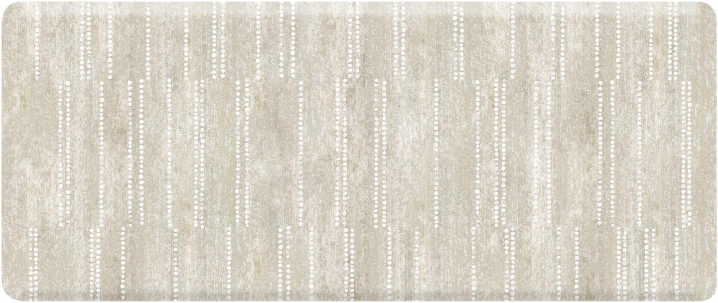 House of Noa Nama Standing Mat – Anti-Fatigue Cushioned Kitchen Mats for Floor | Ergonomic Bounce-Back Foam Kitchen Mats | Anti-Fatigue Mats for Kitchen & Standing | Aspen Reed | 30"x72"