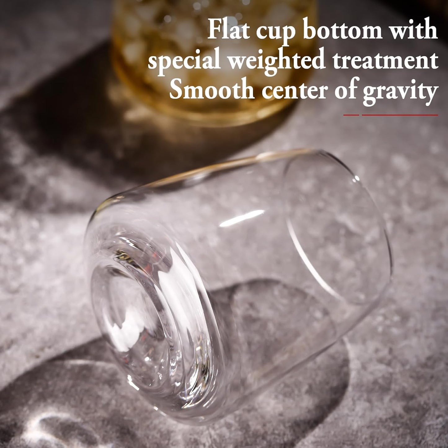 Stemless Wine Glasses Set of 6-14.5oz Hand Blown Heavy Red White Wine Glasses Unique gifts for him/her wedding, birthday, Mother's/father's day, anniversary