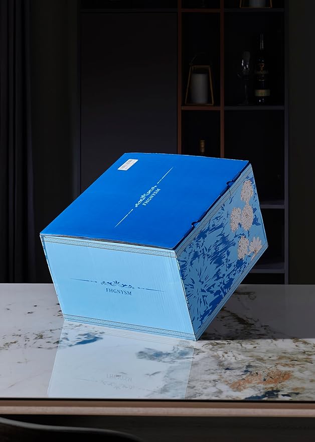 12-Piece Bone China Dinnerware Set with Gold Rim, Handcrafted Jingdezhen Design, Glazed Inner Patterns, Service for 4 – Green Collection