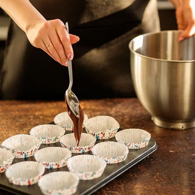 Chef Kunz Spoon | Silver Stainless Steel 2 Tbsp Basting Spoon, 9 Inch Solid Sauce Spoons, Big Serving Spoons Stainless Steel, Plating & Quenelle & Cooking