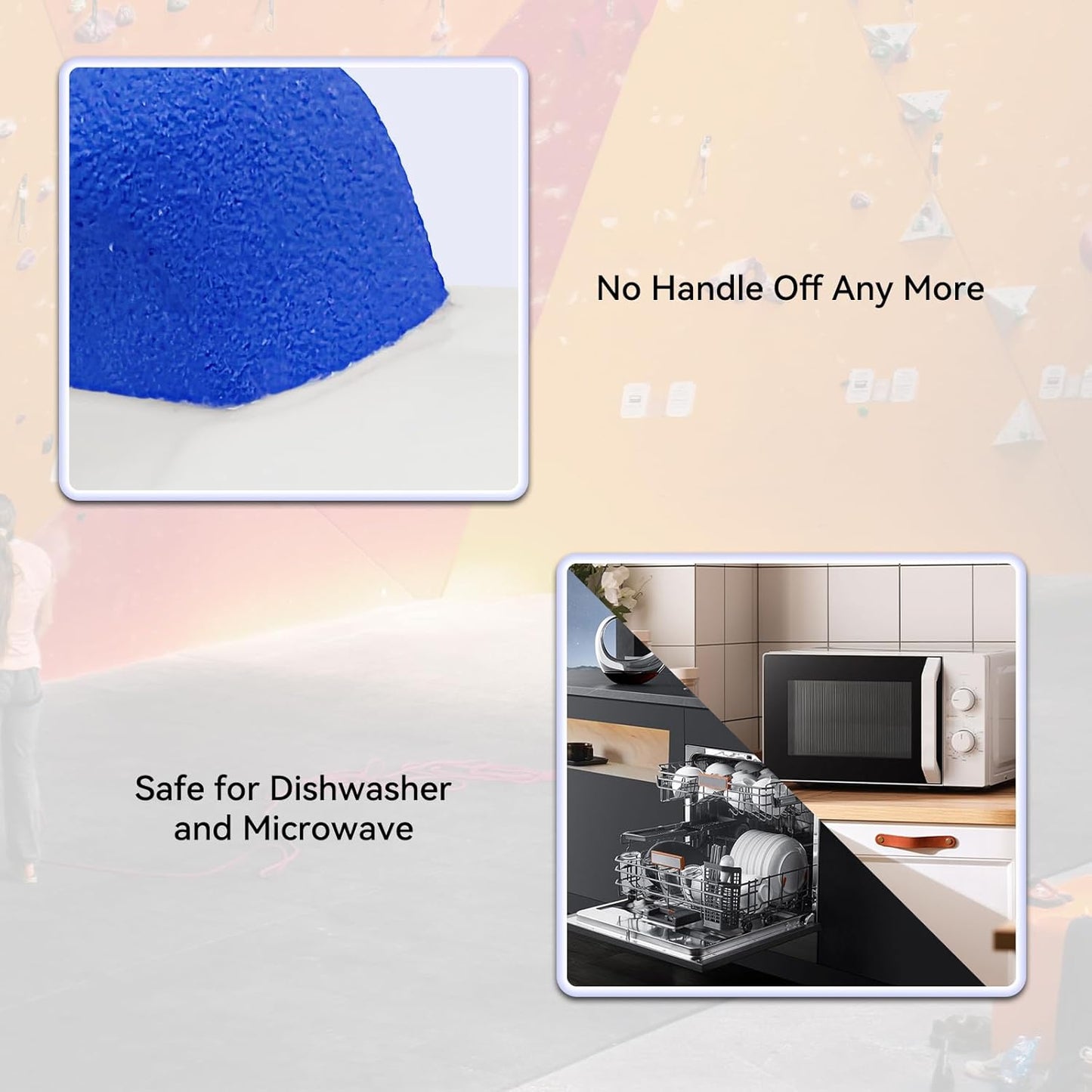 TWO STONES Rock Climbing Mug | Rock Climbing Coffee Mug | Climber Mug as Rock Climbing Gift for Climbers, Safe for Dishwasher and Microwave