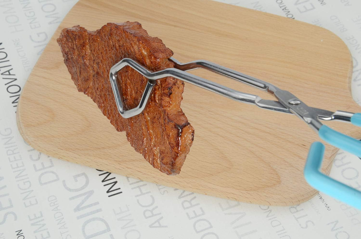 Kitchen Scissor Tongs 11-Inch Heavy Duty Stainless Steel Scissor Cooking Tongs