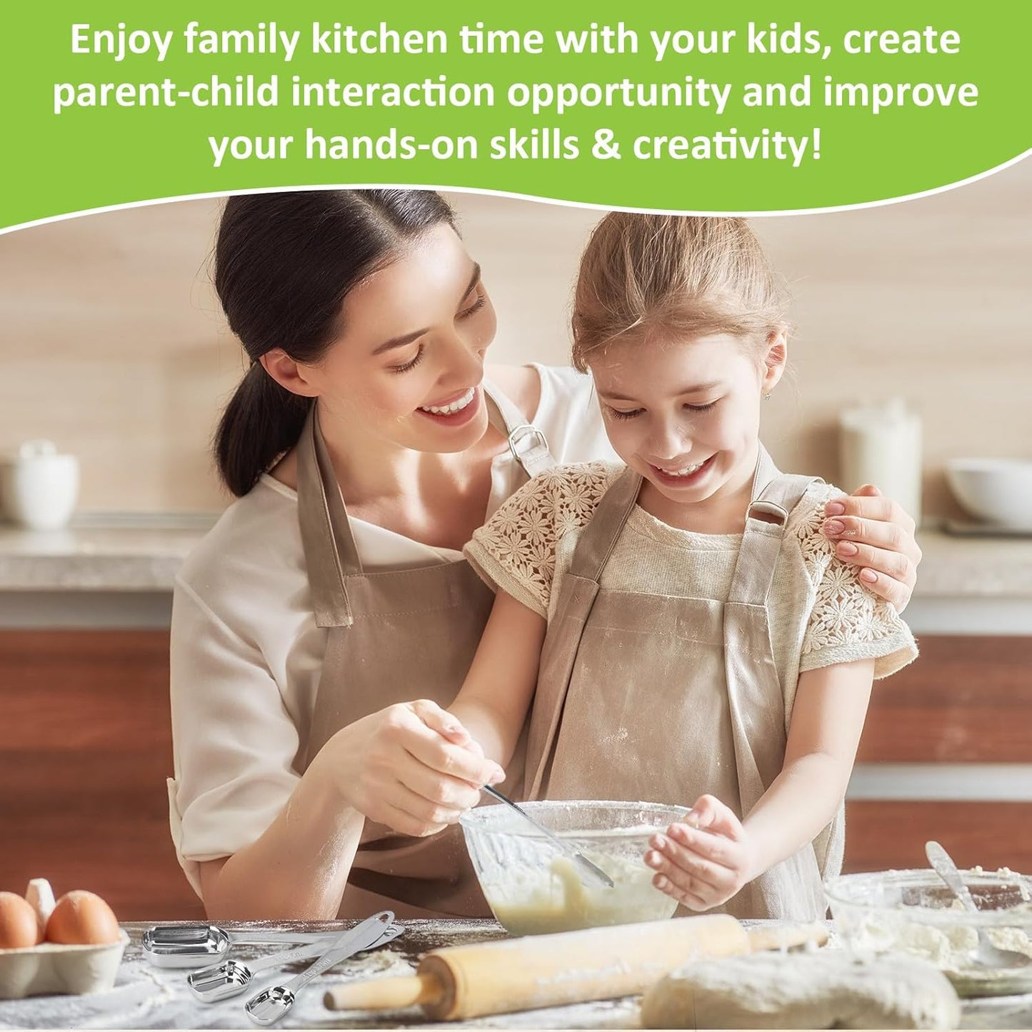 2 Pcs 1/8 Teaspoon (0.63 mL | 1/8 Tsp | 0.63 cc | 1/64 oz) Stainless Steel Single Measuring Spoon, Long Handle Metal Measuring Spoon, Kitchen Gadgets for Cooking & Baking