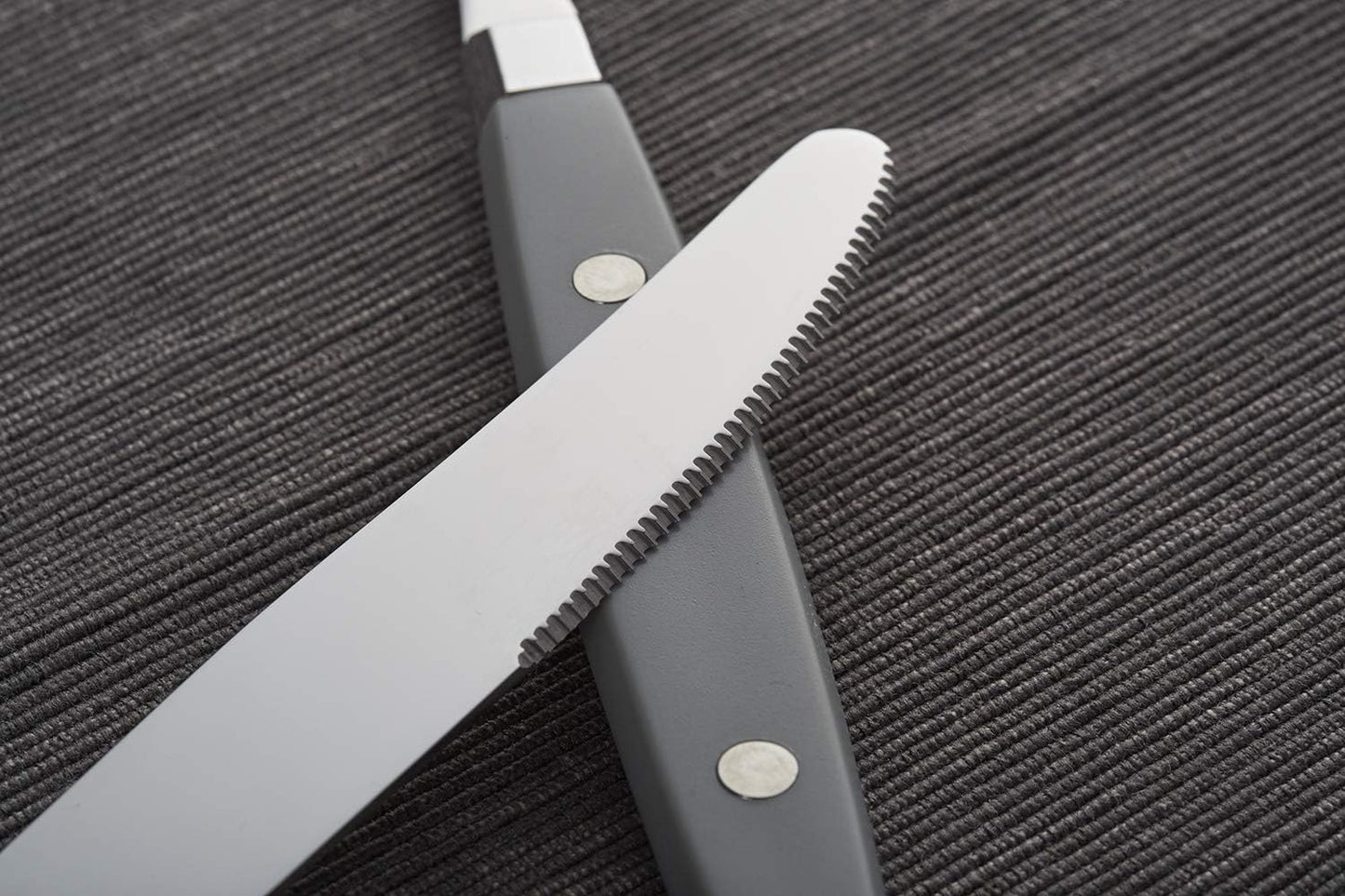 ANNOVA Silverware Set, Retro/Rivet Colorful Stainless Steel Tableware Kitchen Flatware Set Utensils, Includes Dinner Knives, Forks, Spoons, Salad Forks & Dessert Spoons (Cream, 20 Pieces)