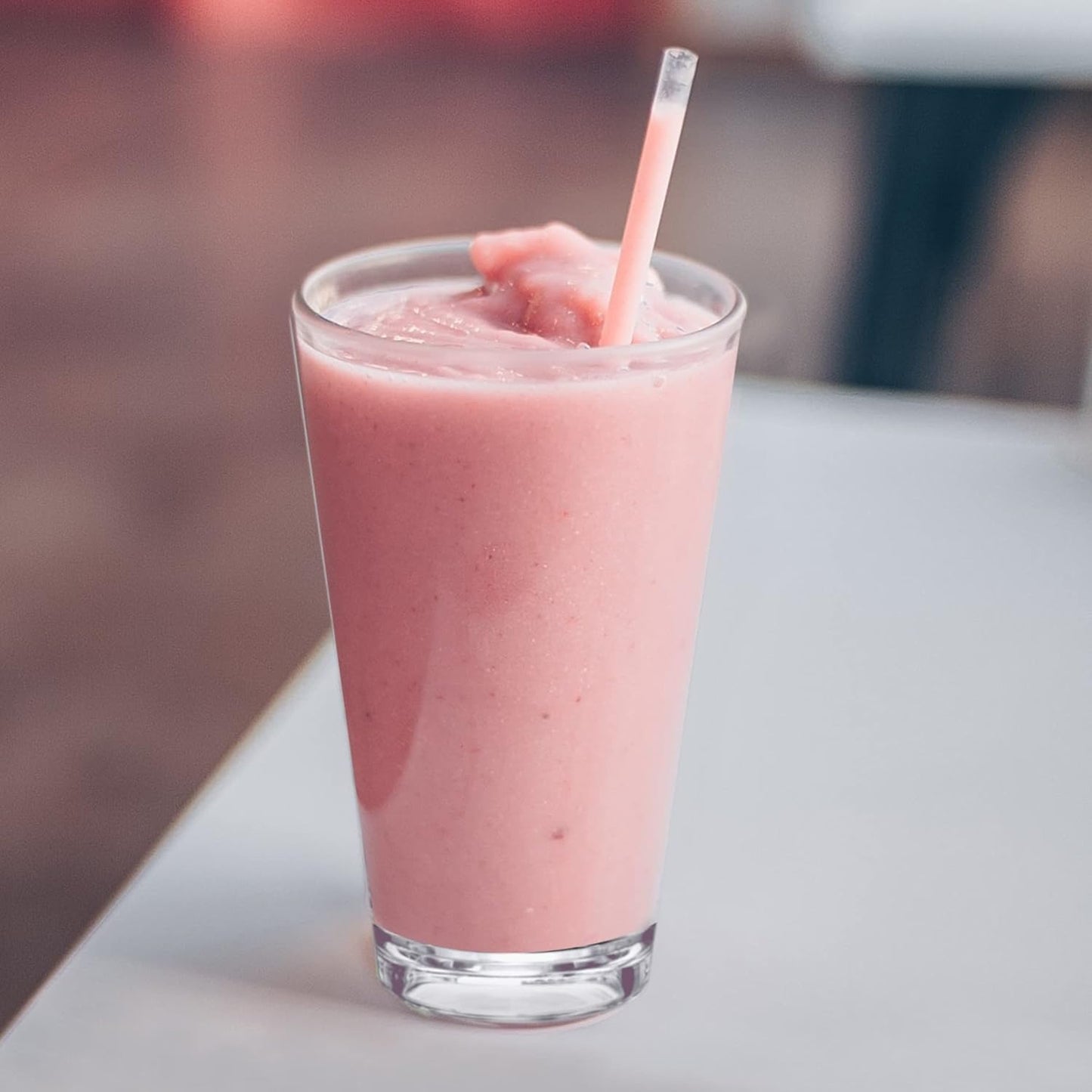 Amazing Abby Serenity - 24-Ounce Plastic Tumblers (Set of 6), All-Clear Reusable, Stackable, BPA-Free, Shatter-Proof, Dishwasher-Safe