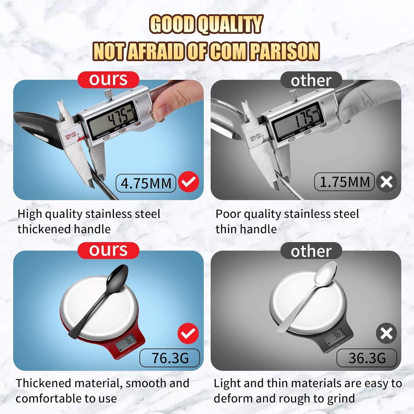 Lemeya Hammered Black Silverware Set for 8,Stainless Steel 40-Piece Modern Cutlery Set,Mirror Polished Heavy Duty Flatware Set Utensil Set,Knives Spoons and Forks Set,Dishwasher Safe