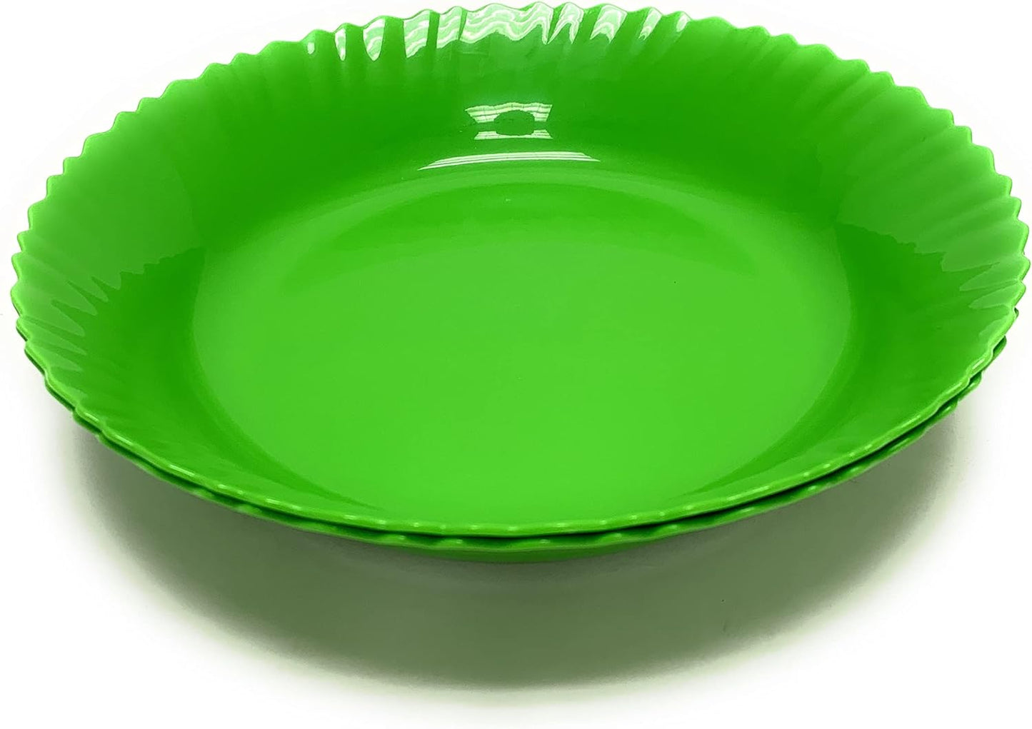 Mintra Home Curly Collection (11.75in Large Bowl 2pk, Green)