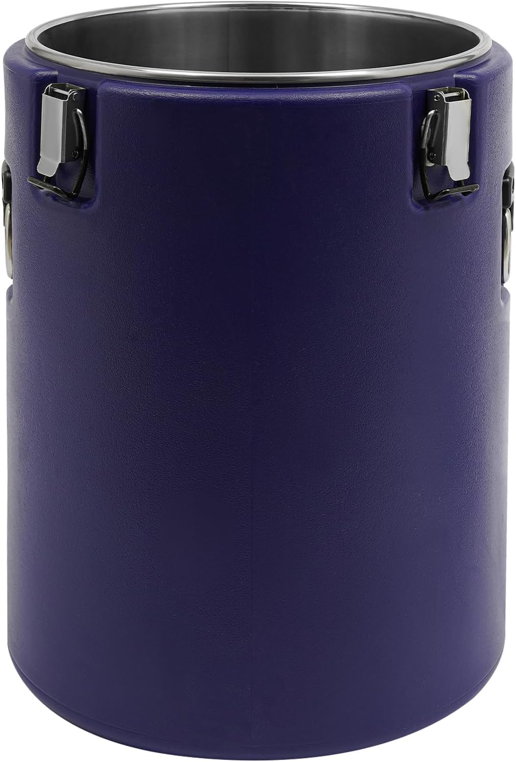 DYNAMI Large Insulated Food Container, Portable Commercial Food Warmer Insulated Soup Container Cold Hot Box for Catering,Stainless Steel Inner Liner, Sealed and Leak-proof (Blue, 9.3 Gal)