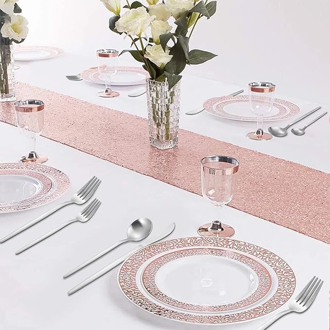 Matte Silverware Set, VANVRO 20-Piece Stainless Steel Flatware Set, Satin Finish tableware Cutlery Set, Service for 4, Home and Restaurant, Dishwasher Safe