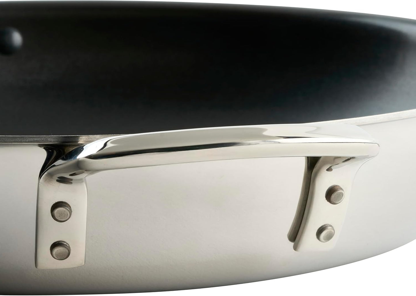 WINCO Tri-Ply Frying Pan, Silver