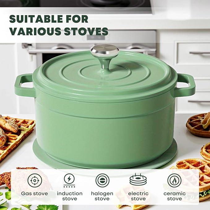 small soup pot with lid,2.6 Quart Granite Casserole Small Soup Pot Pasta Cooking Pot,Dual Handles, Small-Duty Cookware for Braising, Cook soup