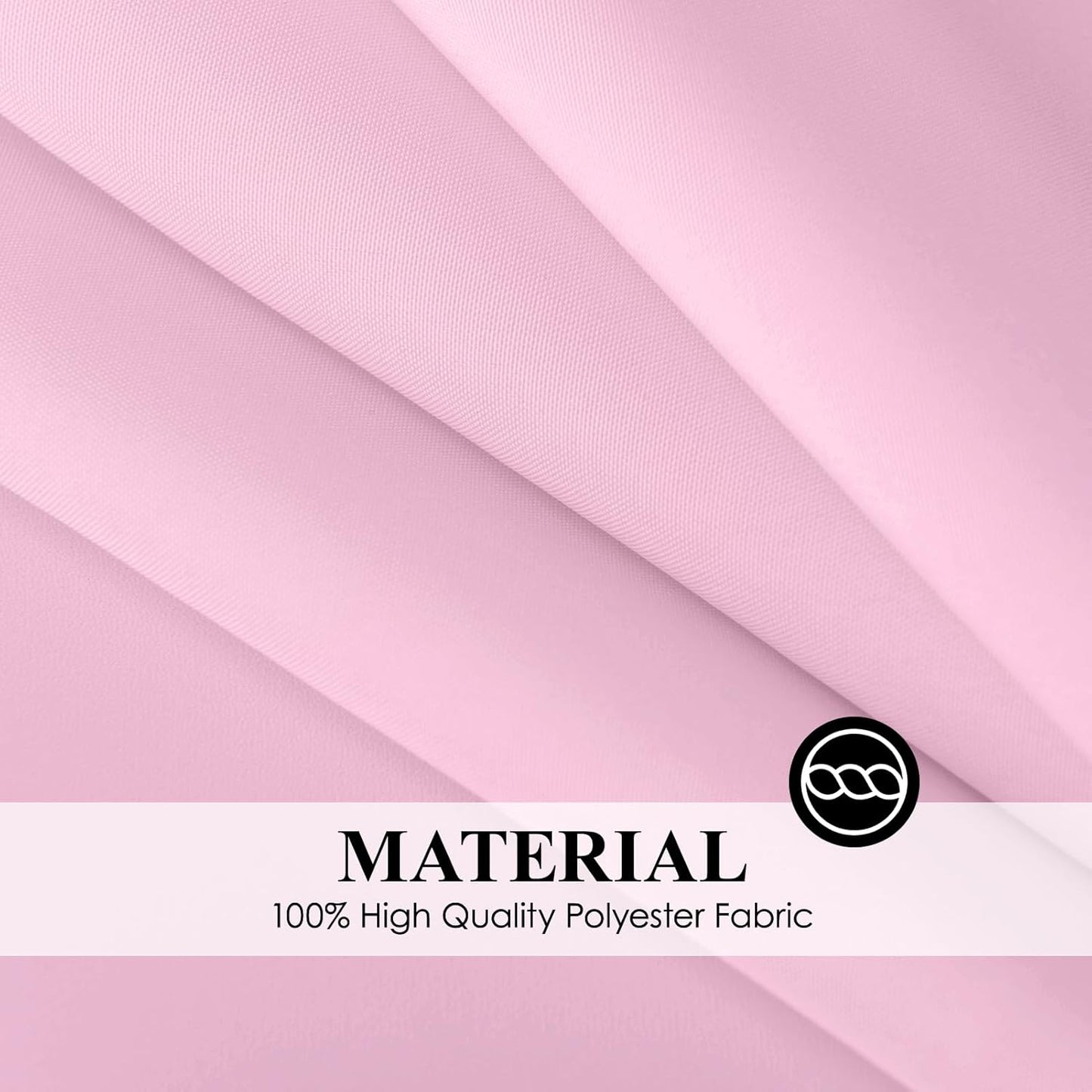 Rectangle Tablecloths 60x120 Inch 6 Pack Pink Tablecloth Washable Decorative Linen Polyester Table Cloths for Dining Table Banquets Buffet Parties and Wedding