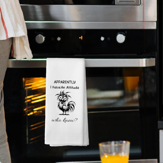 Funny Chicken Kitchen Towels, Funny Chicken Gifts Hand Towels for Kitchen, Chicken Lover Gifts Decorative Tea Towels Dish Towels, Chicken Gifts for Women, Chicken Kitchen Decor, 16x24 Inch