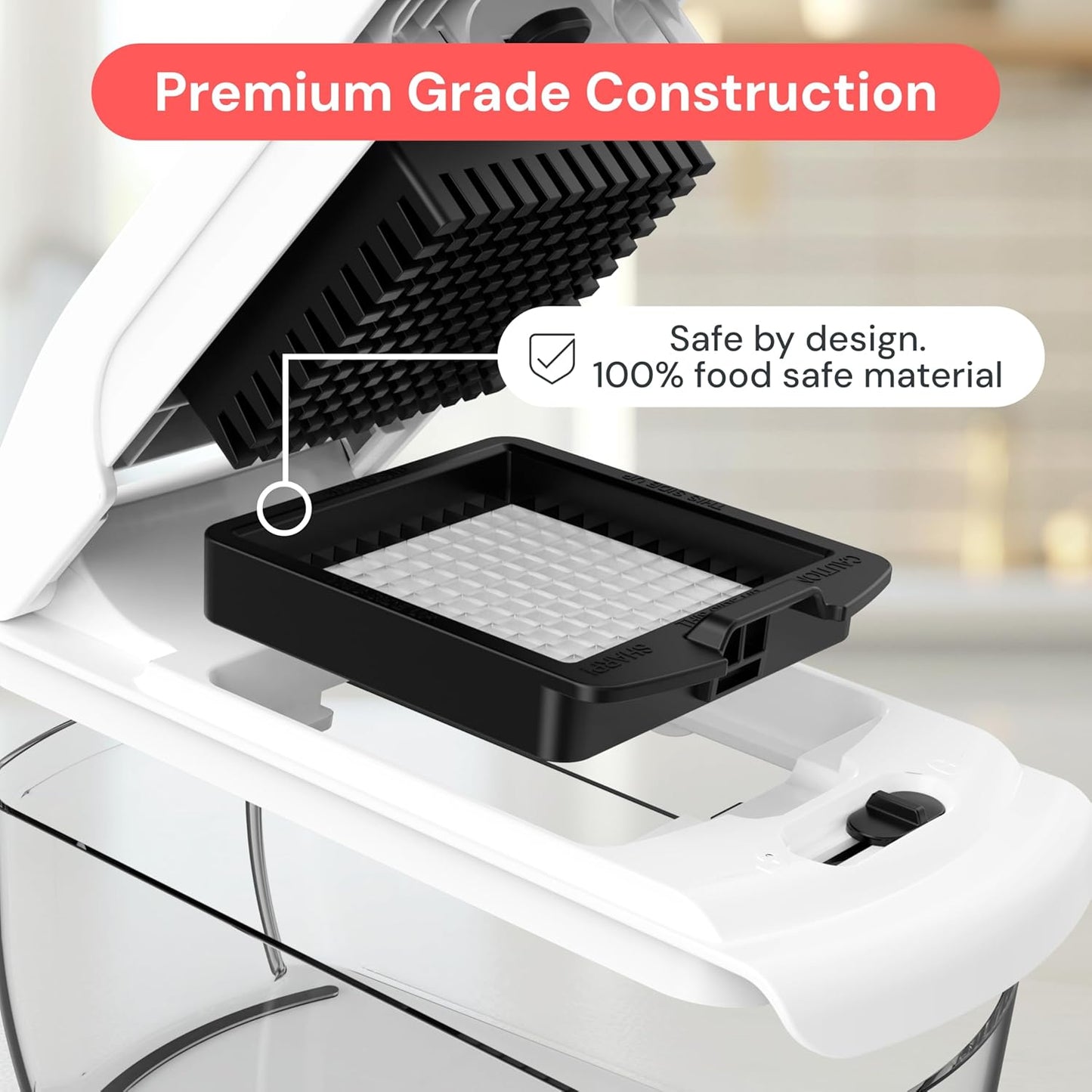 Fullstar The Original Pro Chopper - Vegetable Chopper and Spiralizer, Food Chopper with Container, Fruit Slicer, Kitchen Gadgets & Accessories, Home Essentials (4 in 1, Black)