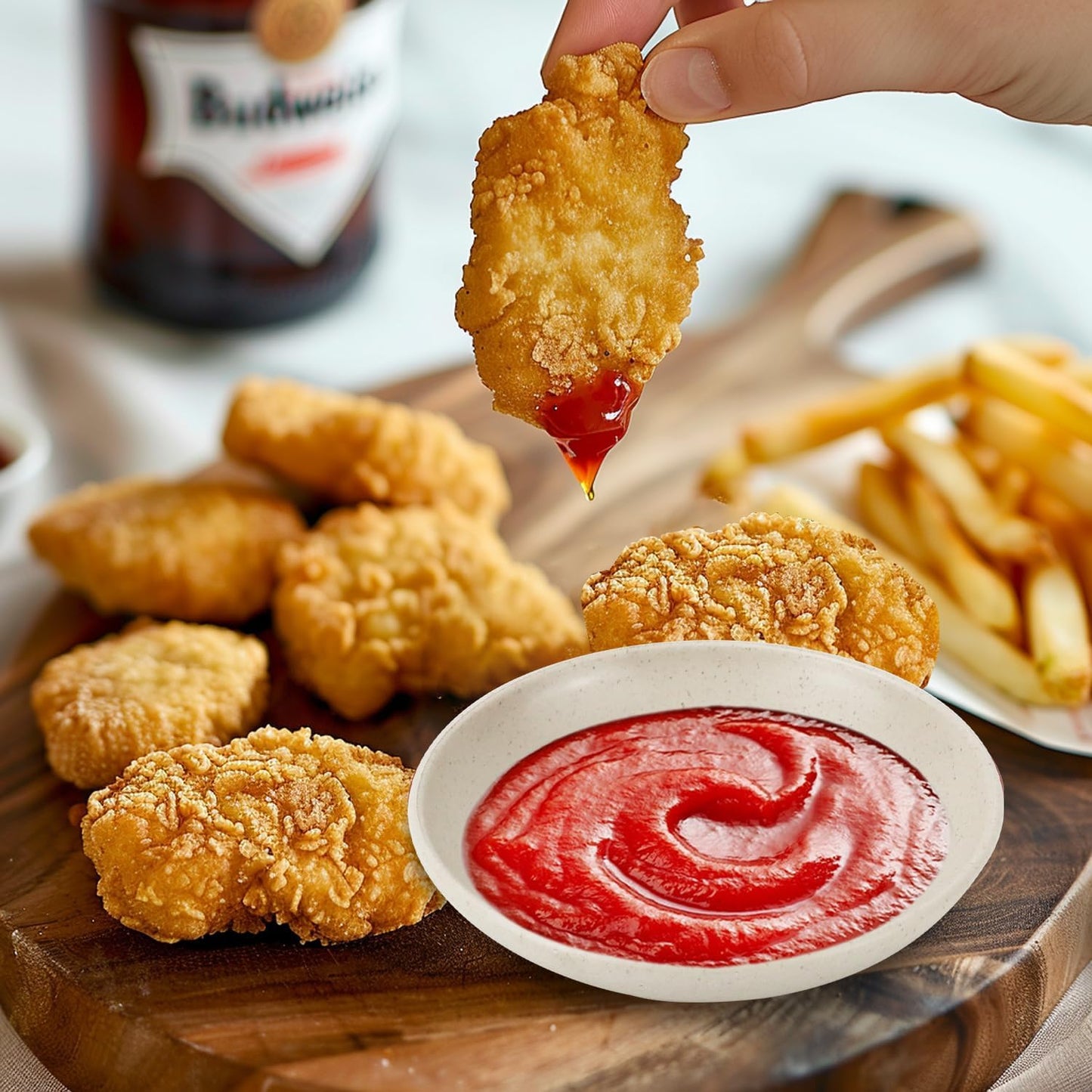 4 Inch Appetizer Plates 8 Pieces, Lightweight and Unbreakable Wheat Straw Plates, Small Sauce Plate, Mini Serving Bowls for Side Dishes, Condiment, Appetizer (White)